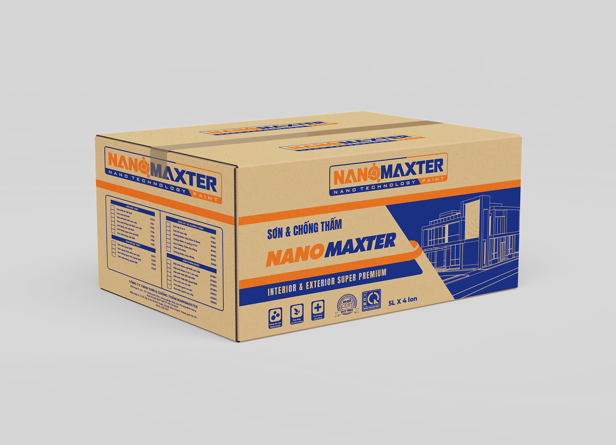 Nanomaxter thùng carton sơn nội thất 1 nanomaxter thung carton son noi that nanomaxter thung carton son noi that png