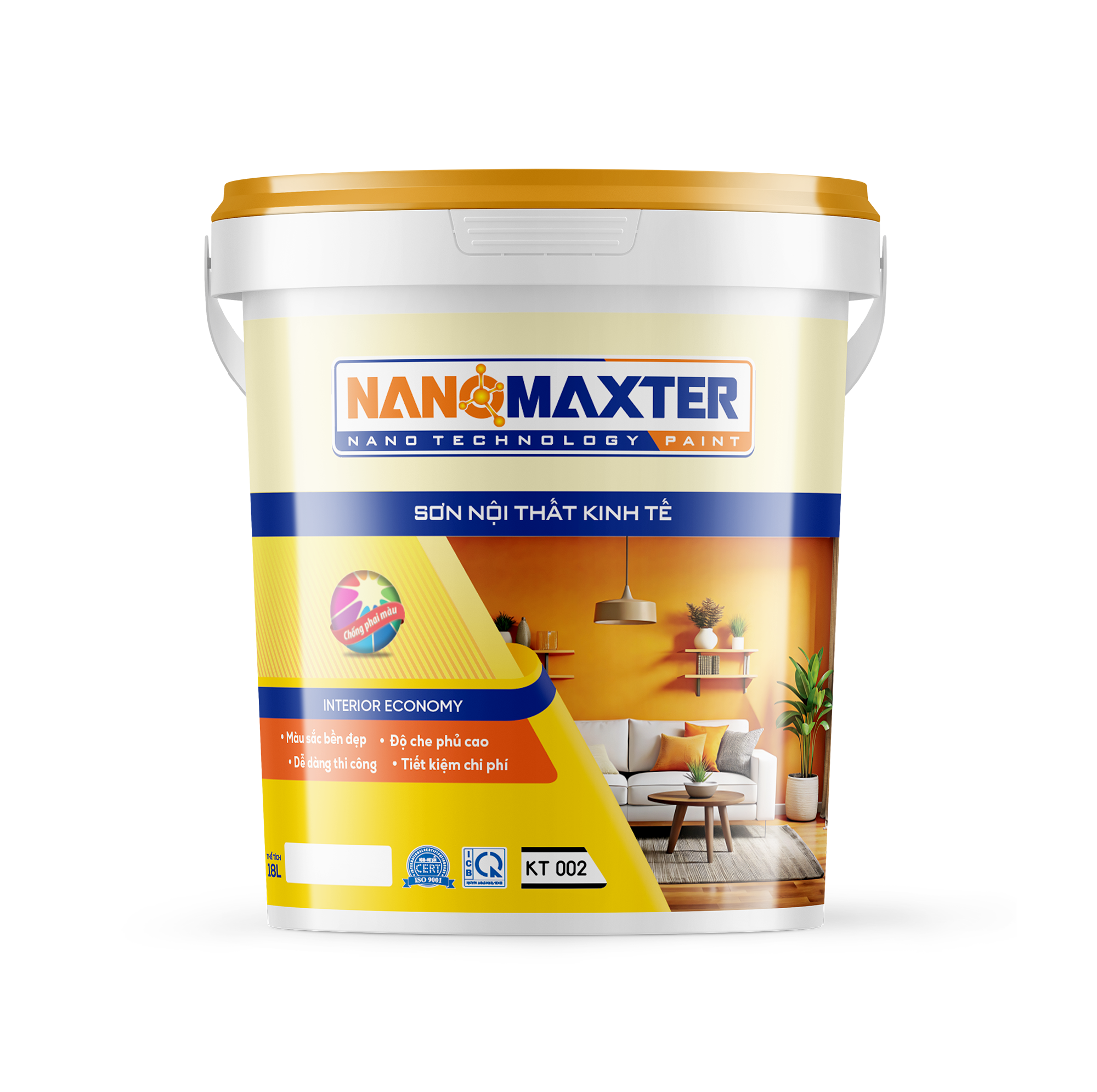 Sơn nội thất kinh tế KT002 1 son noi that kinh te kt002 son noi that kinh te kt002 18l png 2
