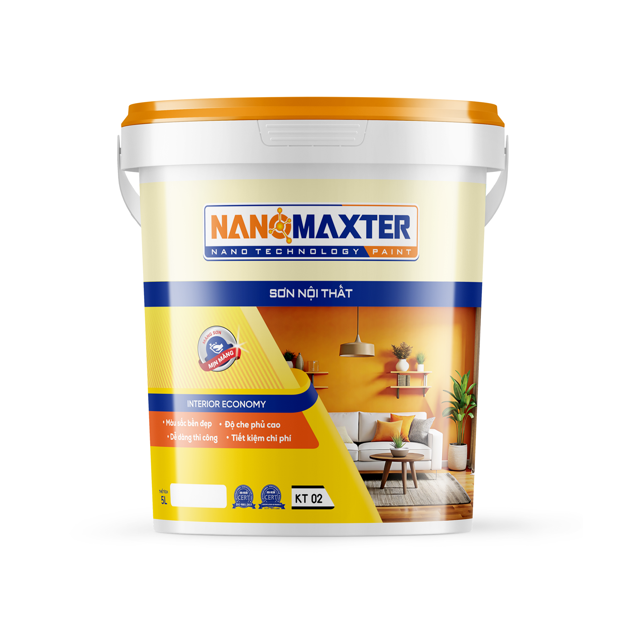 Sơn nội thất kinh tế KT002 2 son noi that kinh te kt002 son noi that kinh te kt002 5l png 1